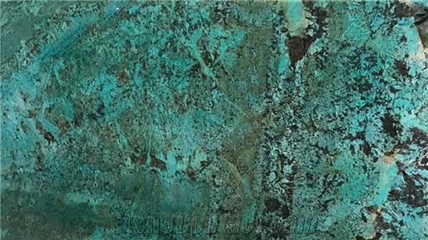 Amazonite Green Quartzite Slab for Wall Floor Tile from China ...