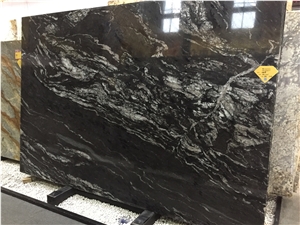Black Cosmic Granite Slabs for Floor Wall Tiles