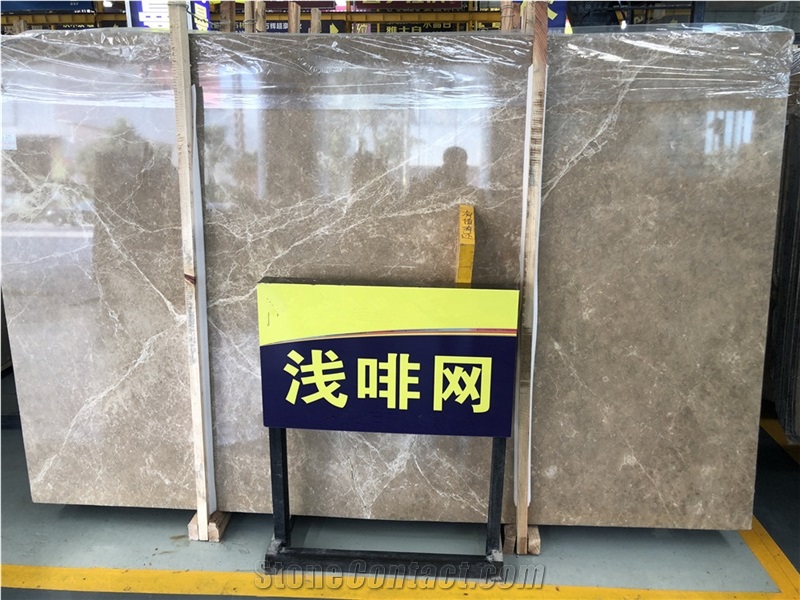 China Emperador Light Marble Slabs for Flooring