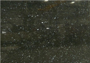 Emerald Black Galaxy Granite Slabs for Interior Floor Tile
