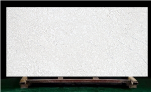 Engineered White Quartz Slabs for Countertop