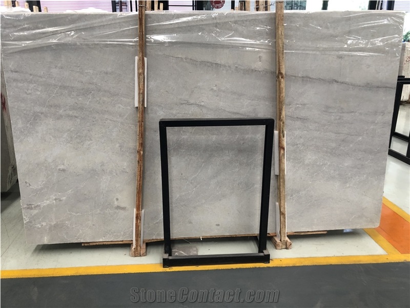 Grey Nebula Marble Slabs for Kitchen Wall Tiles