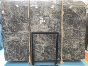 Hermes Grey Marble Slab for Home Wall and Floor