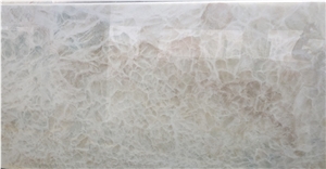 Maya White Onxy Tiles for Interior Wall Covering
