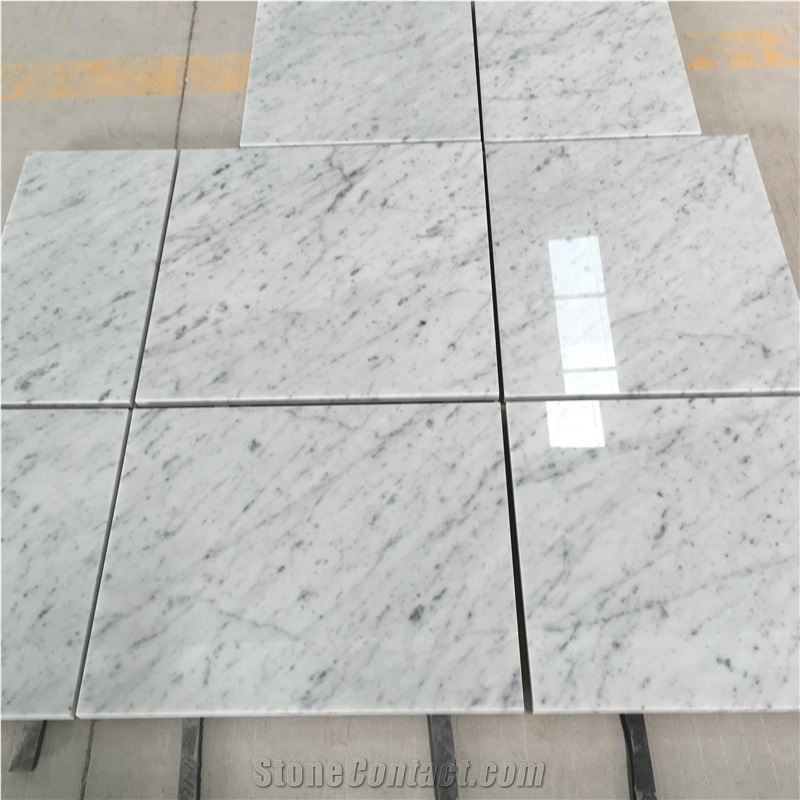 Bianco Carrara C D Marble Tiles, Wall-Claddings