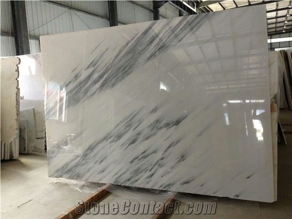 China Blue Sky Marble Slab Wall Tiles