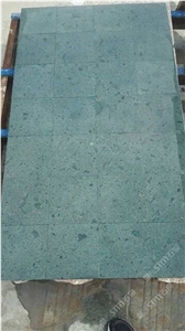China Green Sukabumi Cutting Matte Pool Stone