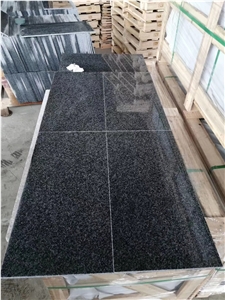 Chinas 654 Black Granite Ground Surface