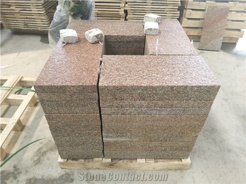 G350 Granite Yellow Rust Stone Slabs Wall Tiles