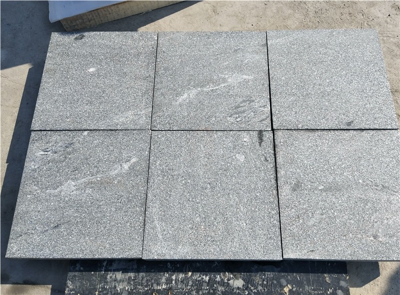 G389 Sonw Grey Granite Floor Covering Paving Tiles
