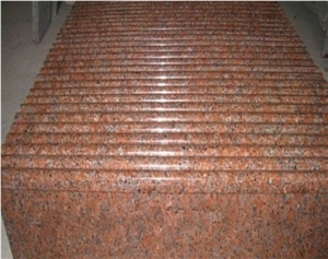 G562 Chinese Maple Red Granite Stairs & Steps