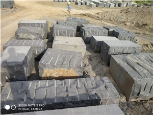 India Black Granite Blocks Polished Slabs Monument