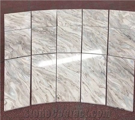 Palissandro White Marble Slab & Tiles for Floor