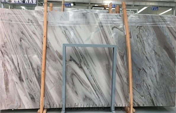 Palissandro White Marble Slab & Tiles for Floor