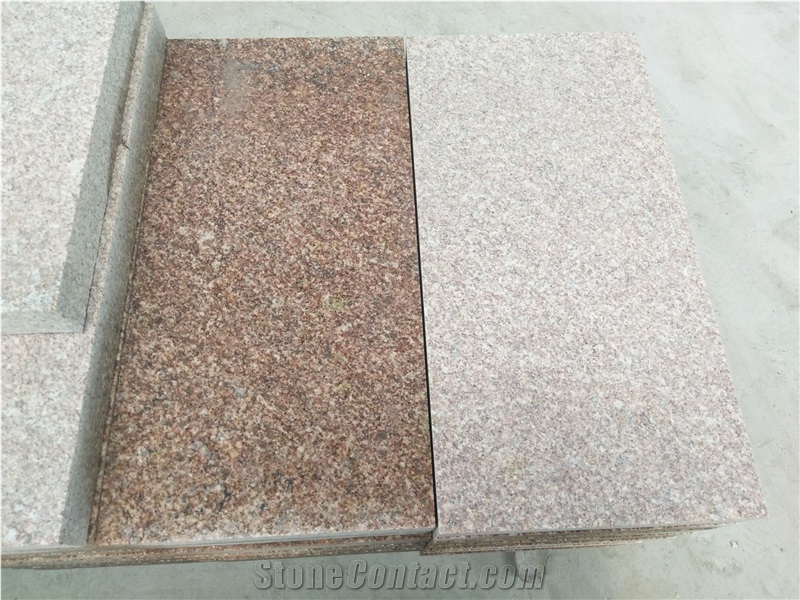 Shandong Rust G350 Granite Flamed Floor Covering
