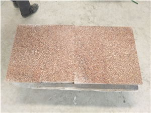 Shandong Rust G350 Granite Flamed Floor Covering