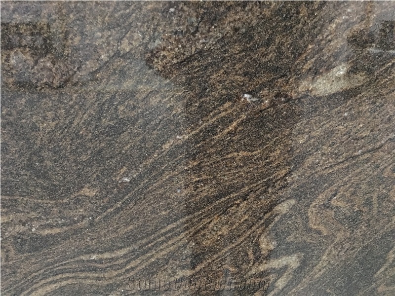 Sri Lanka Brown Granite Fantasy Brown Slab for Vanity Tops
