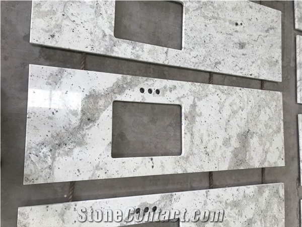 White Granite,Andromeda White,Countertops&Worktops