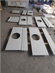 Vietnam Quartz Stone Bathroom Countertop