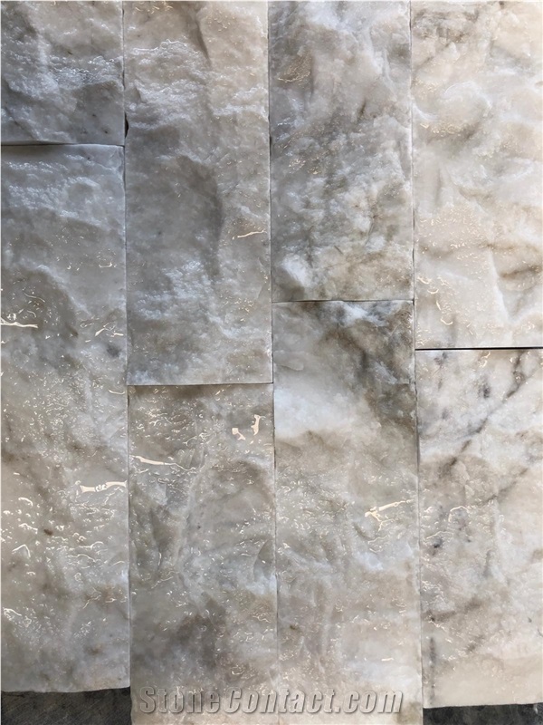 Calacatta Wall Split Face Marble