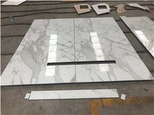 Calacatta Carrara Marble Honeycomb Stone Panels