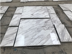 Volakas White Marble Aluminum Honeycomb-Back Panel