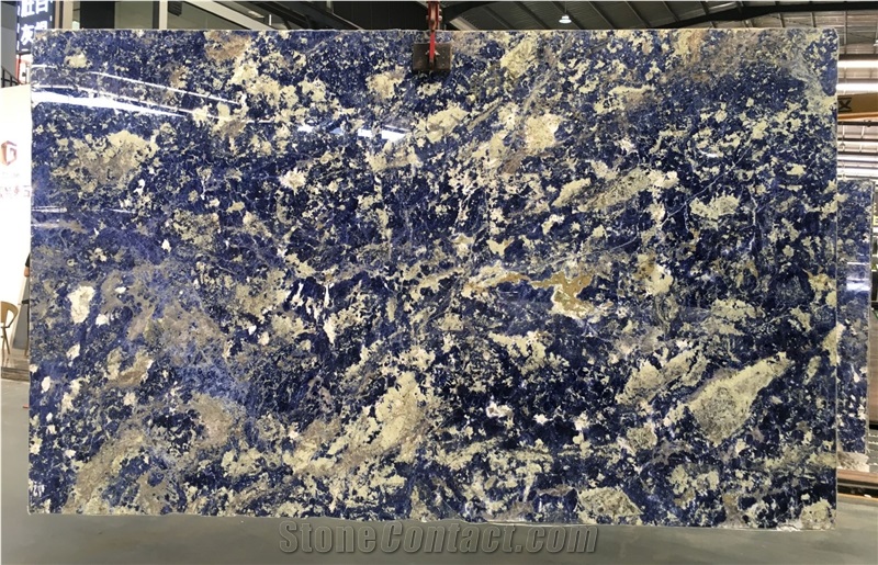 Sodalite Royal Azul Inka Blue Granite Slab New