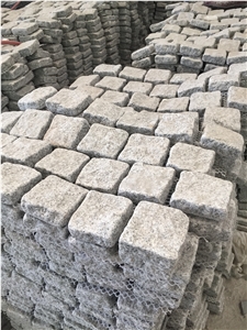 China Hot Selling Cheap Granite Paver, Cube Stone