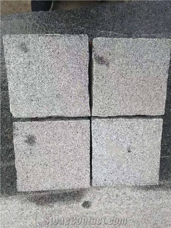 G654 Sesam Black Dark Grey China Granite Cubes