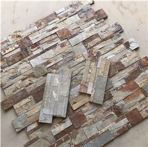 Natural Wall Tiles Four Strip Culture Stone