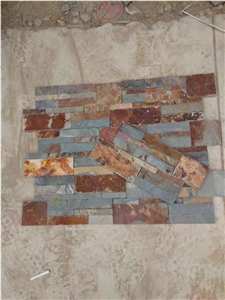 Rusty Slate Stone Cladding 18x35cm