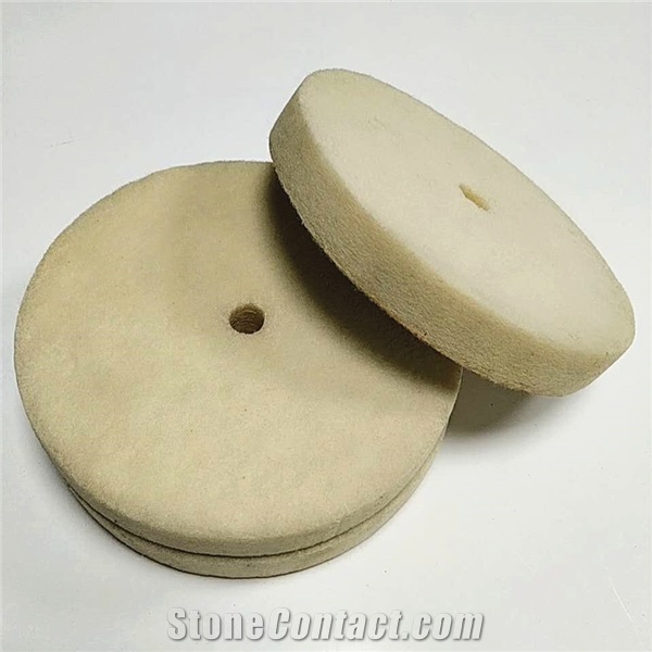 Diamond Wax Sponge Polishing Pad for Stone Buffing