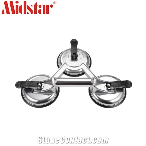 Glass Suction Lifter 3 Cup with Three Arms Vacuum