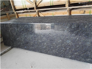 Butterfly Blue Granite Bar Top Prefab Counter