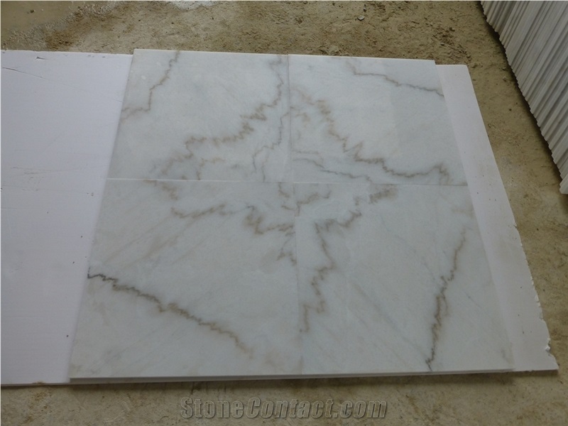 Chaeapest China Chiva White Marble Flooring Tile