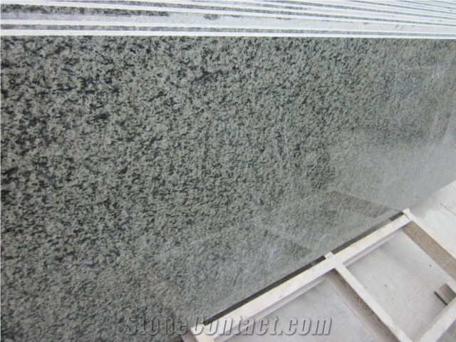 China Green Granite Slab for Wall Flooring Tile