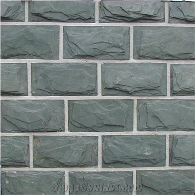 China Green Slate Tiles Floor Wall Cladding