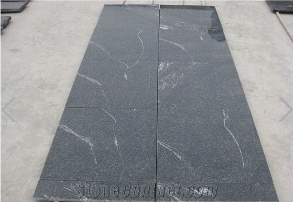 China Snow Grey Granite Tile Slab
