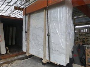 Chiva White China Carrara White Marble Slab