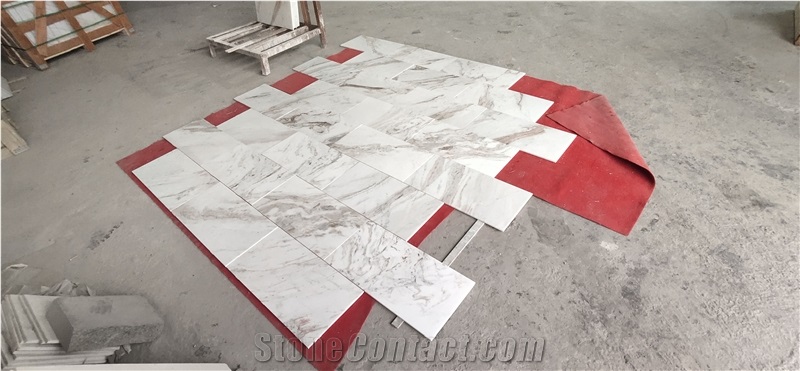 Fragrant Snow White Marble Slab Floor Wall Tile