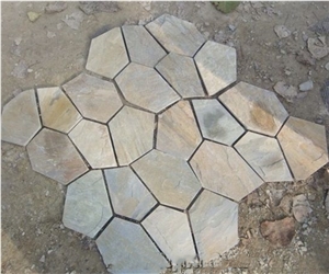 Natural Split Irregular Flagstone Rade Paving