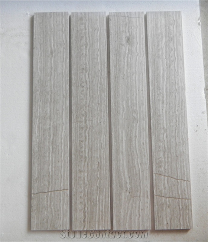 White Serpeggiante Marble Tiles Flooring