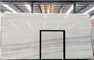 Colombia White Polished Marble Slabstiles