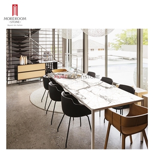 Big Size 1.2x2.4m Glazed Porcelain Table