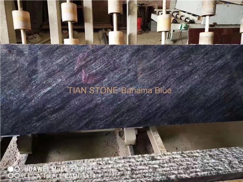 Bahama Blue Granite Tiles Slabs Countertops