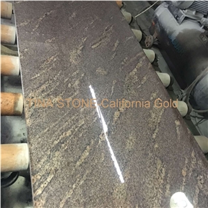 California Gold Granite Tiles Slabs Building Stone