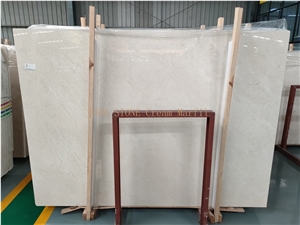 Cream Marfil Marble Tiles Slabs Building Covering