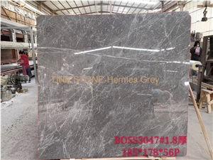Hermes Grey Marble Tiles Slabs