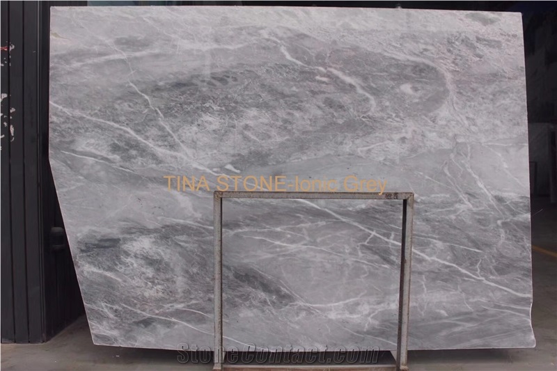 Ionic Grey Marble Tiles Slabs Building Covering