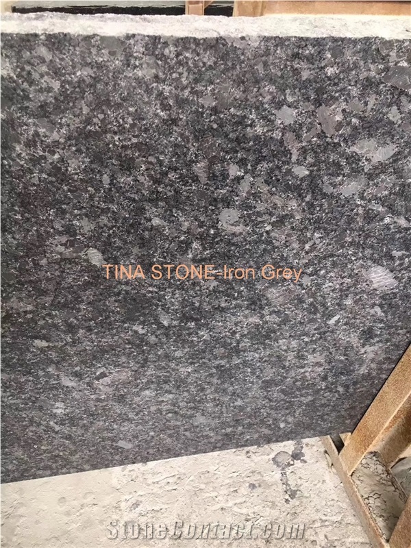 Iron Grey Granite Tiles Slabs Wall Stone